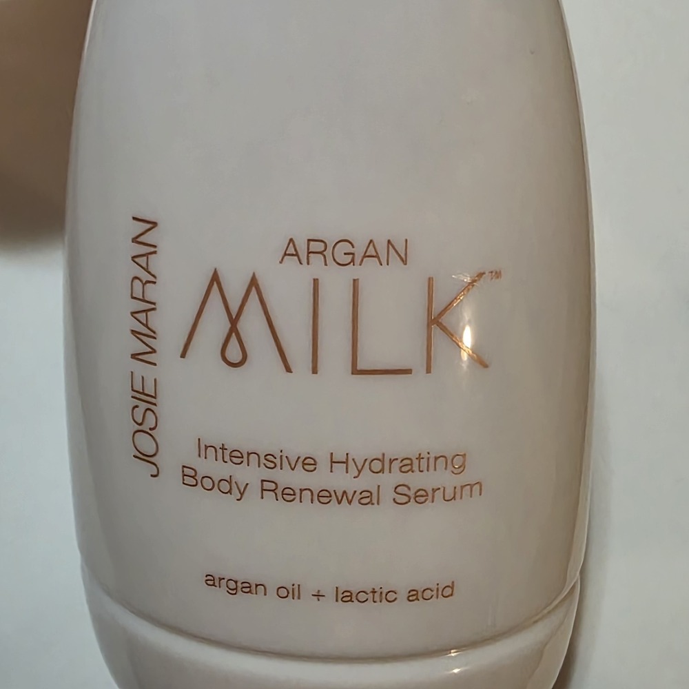 JOSIE MARAN Argan Milk Intensive Hydrating Body Renewal Serum 13.4 Van. Apricot - Picture 2 of 6